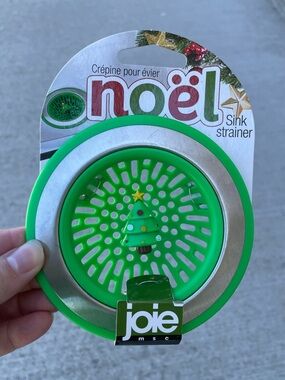 JOIE Noel Christmas Tree Sink Strainer NWT Holiday Winter